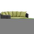 Modway Furniture Convene Outdoor Patio Daybed, Espresso Peridot EEI-2176-EXP-PER